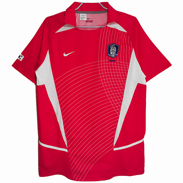 South Korea home retro jersey vintage replica uniform men's soccer football top shirt 2002-2003